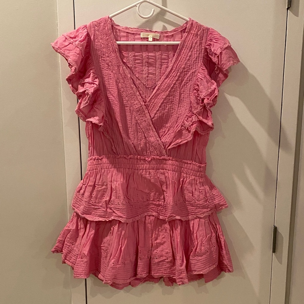 LoveShackFancy Pink Dress Size XL